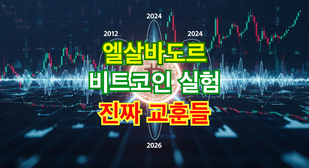 엘살바도르의 비트코인 실험이 알려준 진짜 교훈들